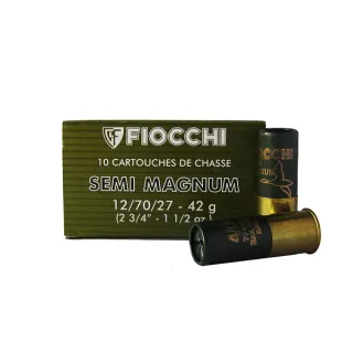 Fiocchi Semi Magnum 12/70/27  42 гр. 4/0 4.5 mm
