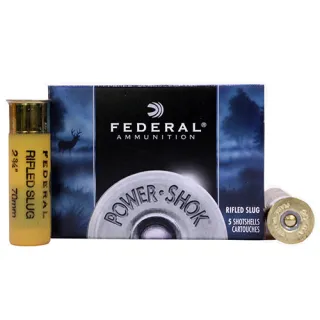 Federal 20/70 Rifled Slug HP 3/4oz F203RS