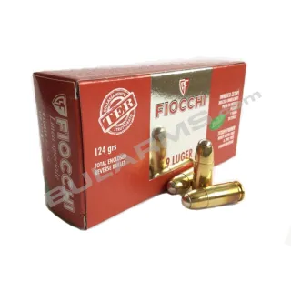 Патрони Fiocchi 9Х19 Luger TER 124 gr.