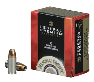Патрони Federal P9HS2 Premium 9x19 JHP 147gr