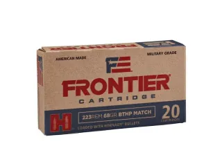Hornady 223Rem 68gr. FRONTIER BTHP Match