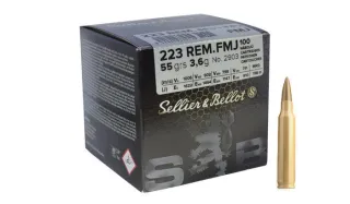 Sellier&Bellot .223 Rem. FMJ 3,6 g.