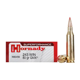 Hornady .243 WIN SUPERFORMANCE 80gr GMX