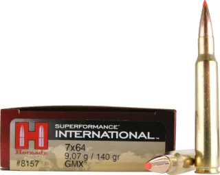 Hornady 7х64 140gr GMX SPFI 8157