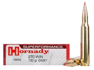 Hornady 270Win 130gr GMX SPF 8052
