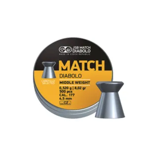 Чашки JSB 4.52/500/ MATCH DIABOLO Middle Weight