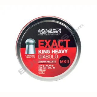 Чашки JSB 6.35/300/ Exact KIng Heavy MkII
