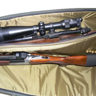 Калъф за пушка двоен  130 см HUBERTUS HU-WF 2009002