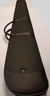 Калъф Лукс Кожа/Синтетика ловен автомат 120см кафяв