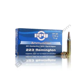 PPU .223 REM. HP BT 4,86 g