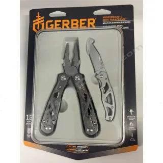 Комплект мултитул GERBER Suspension и нож Paraframe Mini
