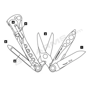 Мултитул Leatherman Style CS