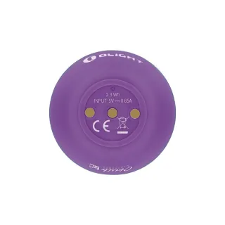 Заряден Фенер Къмпинг лампа-топка Olight  OBulb  55lm. purple