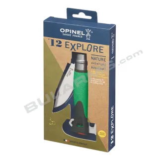 Opinel №12 EXPLORE Green