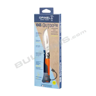Opinel №8 Outdoor orange-grey