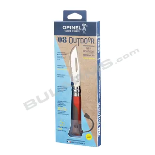 Opinel №8 Outdoor red-brown