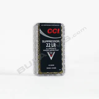 CCI Supressor 22LR Subsonic HP 45 gr.