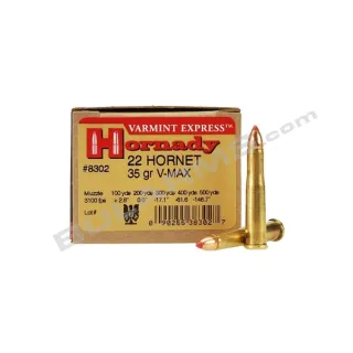 Hornady .22 HORNET V-Max 35 gr