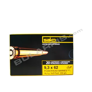 SAKO 9.3x62 16.2 SP POWERHEAD Barnes