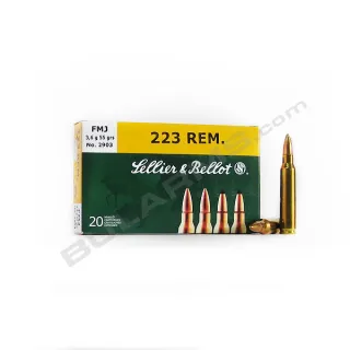 Sellier&Bellot .223 Rem. FMJ 3,6 g.