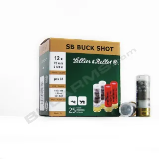 Sellier & Bellot Buck Shot 12/70 5,16 mm.