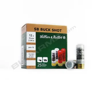 Sellier & Bellot Buck Shot 12/70 7,62 mm.