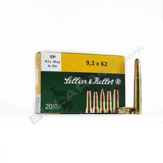 Sellier&Bellot кал. 9,3х62 SP 18,5 гр.