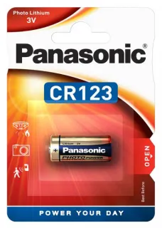 Батерия PANASONIC CR123 Lithium Power 3V