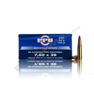 PPU 7.62x39 PSP 8.0g