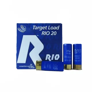 Rio 20 Target Load 12/70 No:7.5 24gr. 2.37 mm