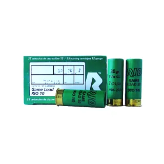 Rio 10 Game Load 30 12/70 No:7 30gr. 2.5 mm концентратор