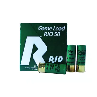 Rio 50 Game Load 12/70 No:7 34gr. 2.5 mm концентратор