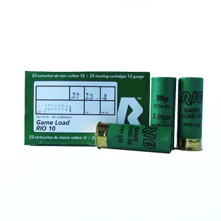Rio 10 Game Load 30 12/70 No:3 30gr. 3.5 mm концентратор