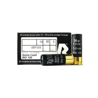 Rio 100 Game Load 12/70 №1 36 g.  4.0 mm концентратор