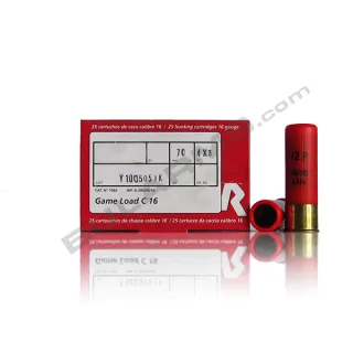 Rio Game Load 16 ga 16/70 10/0 12 Pellets