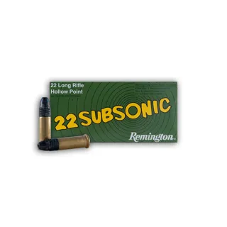 Remington .22 LR SUBSONIC 38gr