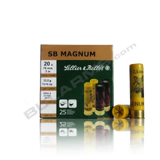 Sellier & Bellot SB Magnum 20/76   №7 2,5 mm 33,5 g