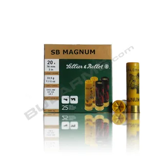 Sellier & Bellot SB Magnum 20/76  №1 4,0 mm 33,5 g