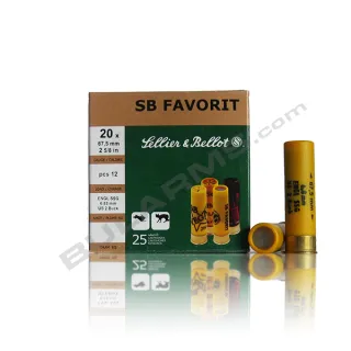 Sellier & Bellot SB Favorit 20/67,7  8/0 6,83 mm 12 pcs