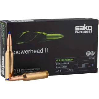 Sako 6,5Creedmoor Powerhead II 7,8гр/156gr 493H