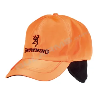 Шапка с козирка BROWNING Winter Fleece цвят оранжев