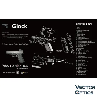 Постелка за почистване на оръжие Glock VECTOR