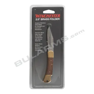 Нож WINCHESTER 2.5" brass folder