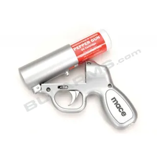 Пистолет с лютив спрей Matte nikel Pepper Gun Mace